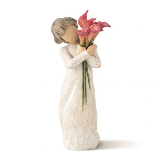 Figurina Willow Tree - Bloom - Infloritoare ca și prietenia noastră, vibrantă și mereu constantă