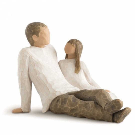 Willow Tree figurine - Father and Daughter