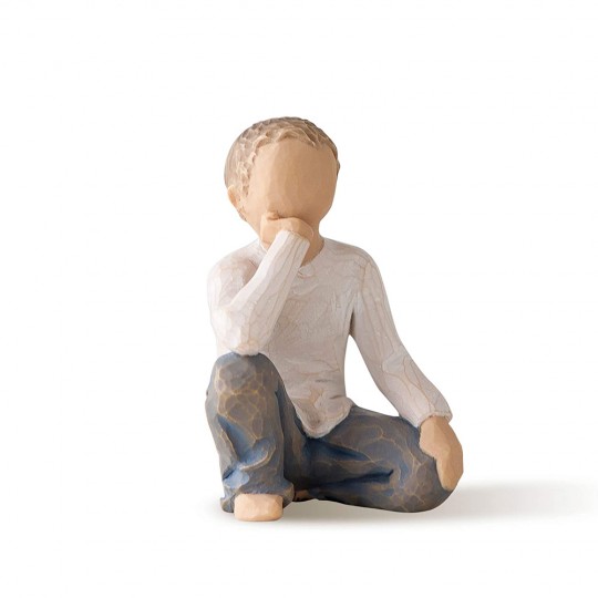 Figurina Willow Tree - Inquisitive Child - Copil curios