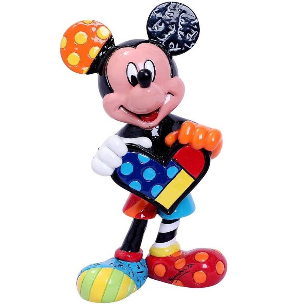 Mini figurina Mickey Mouse cu inimioara