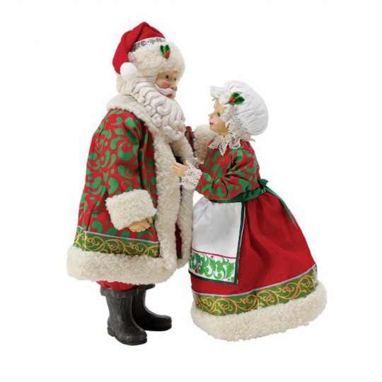 Figurina Mos Craciun si Doamna Craciun - Vise posibile