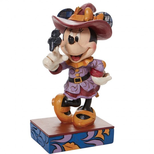 Minnie figurine dressed up for Halloween