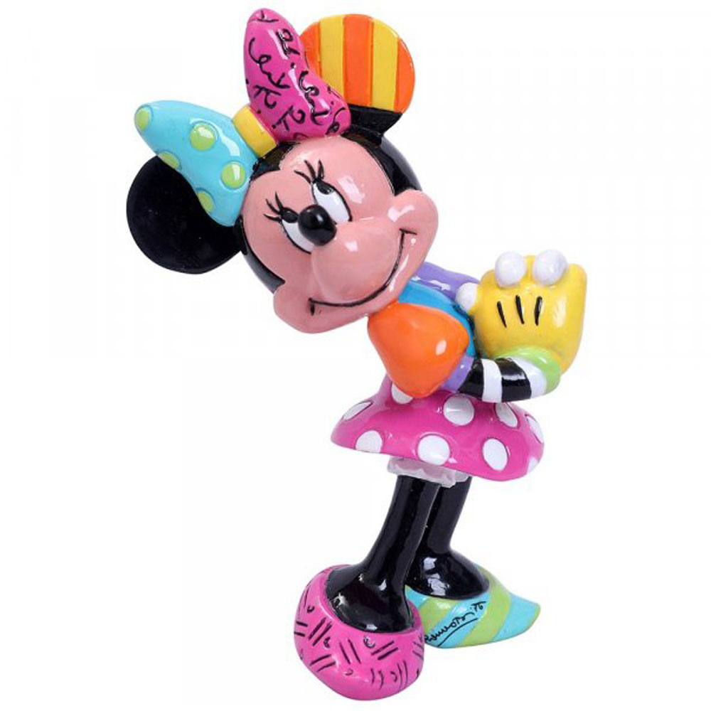 Figurina mini - Minnie Mouse rosind si zambind