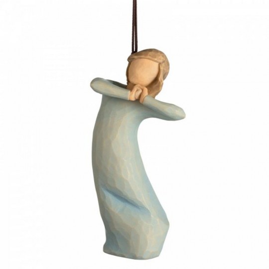 Willow Tree figurine - Journey Ornament - Happiness is a journey, not a destination!