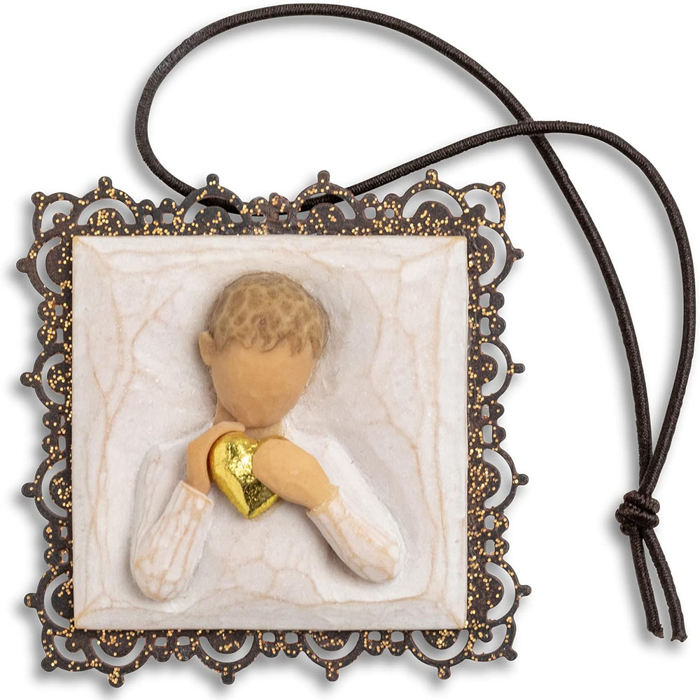 Figurina Willow Tree - Heart of Gold - Boy Ornament - Băiatul cu inima de aur