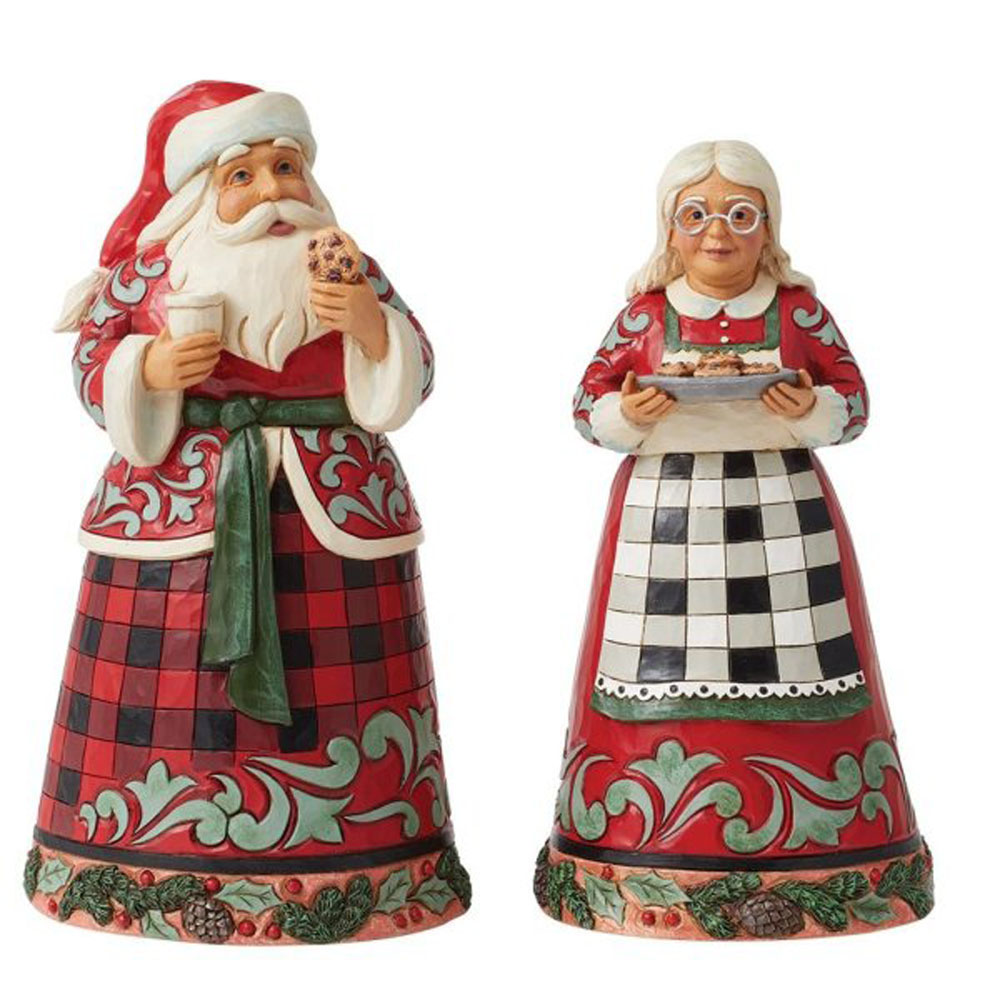 Story figurine - Santa Claus and Mrs. Claus